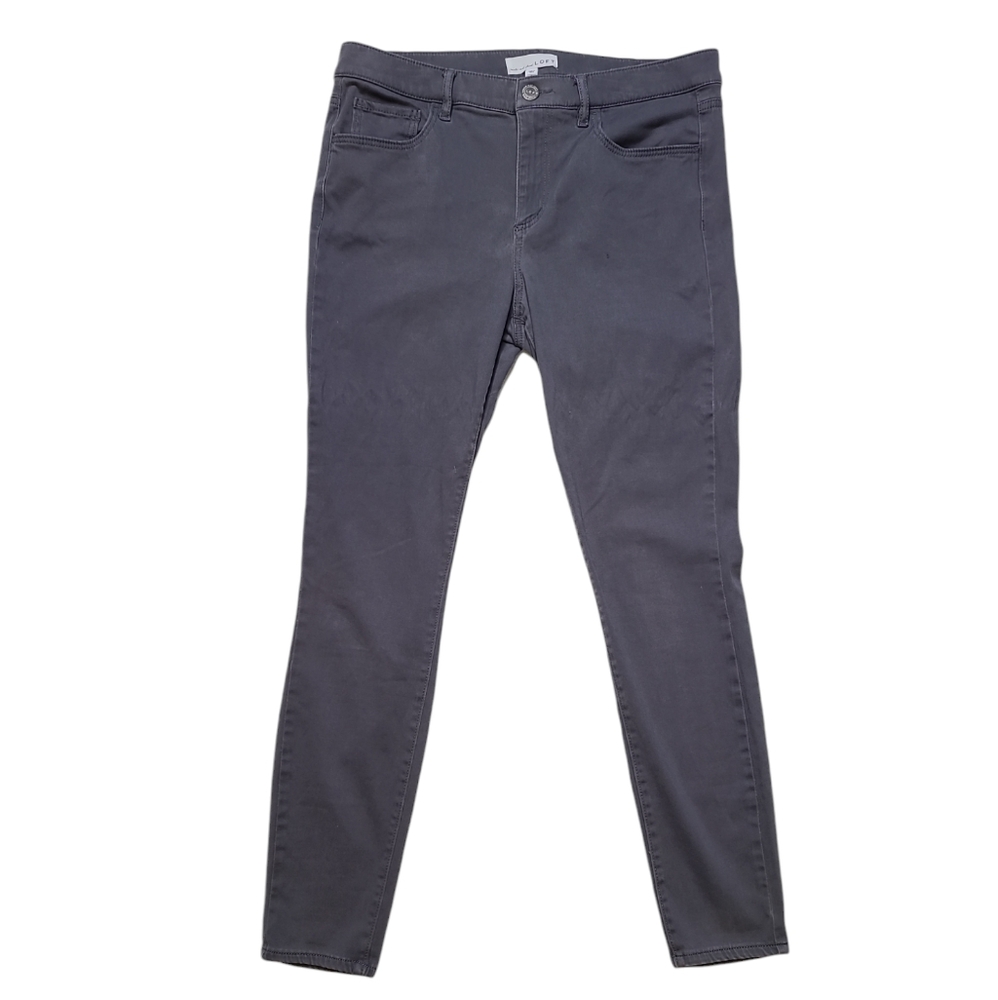 Made And Loved LOFT Legging Jeans Womens 29 / 8 Grey Skinny Pants Stretch